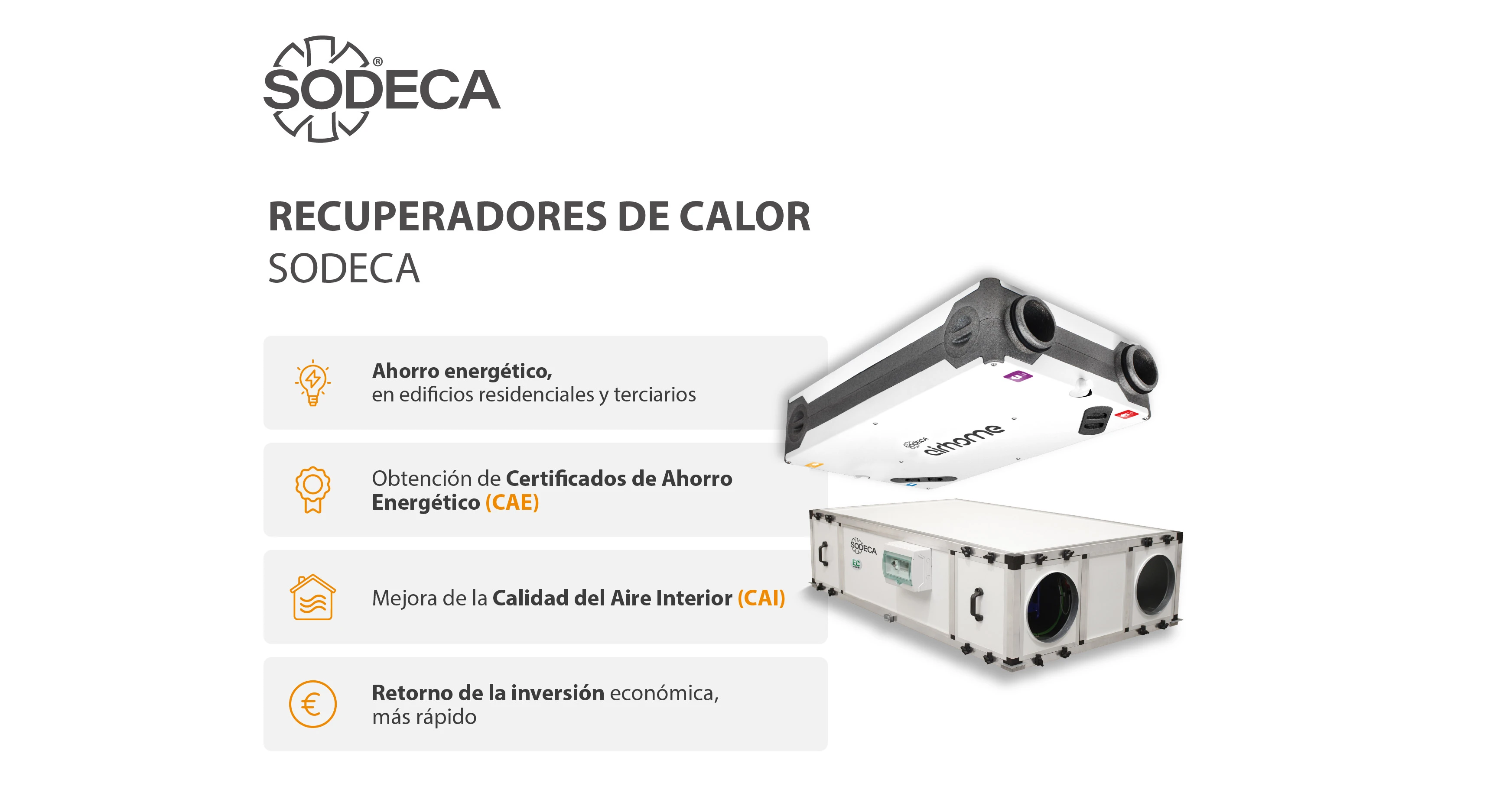 ¿Qué son los Certificados de Ahorro Energético (CAE) y cómo obtenerlos gracias a la instalación de soluciones de ventilación eficiente?